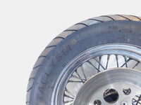 Harley Davidson Dyna Softail & Sportster 883 & 1200 Spoked Rear Wheel Rim & Tire - C3 Cycle