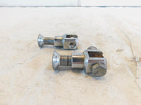 1995 95 Buell S2 S2T Thunderbolt Chrome Passenger Footpeg Mount Bracket Clevis - C3 Cycle