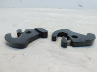 Harley Davidson Road King & Street Glide Chrome Detachable Sissybar Mount Clamps - C3 Cycle