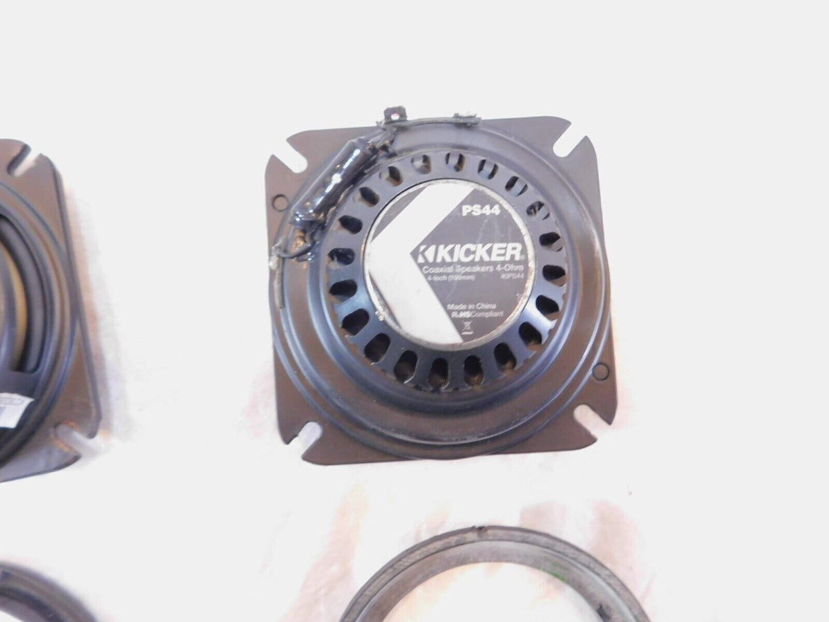 Kicker PS44 40ps44 4-Inch 100mm 4-Ohm 60mm Left & Right Speakers - C3 Cycle