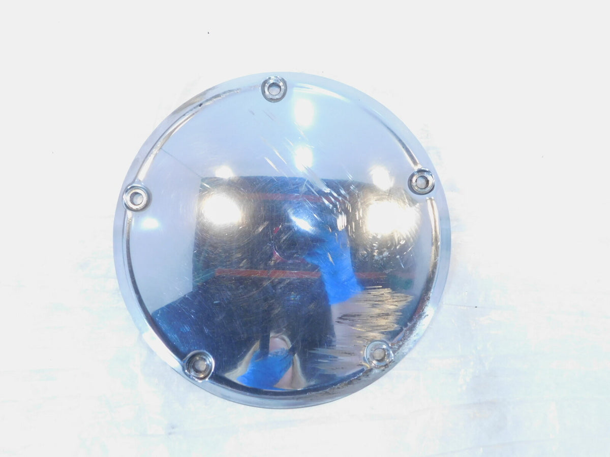 Harley Davidson Twin Cam Softail & Dyna Chrome Derby Clutch Cover 60769-06 - C3 Cycle