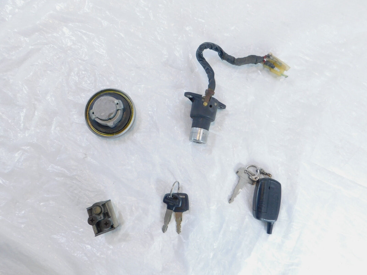 1985-1987 Honda CMX250C Rebel 250 Fuel Gas Tank Ignition Switch Lockset w/ Keys - C3 Cycle
