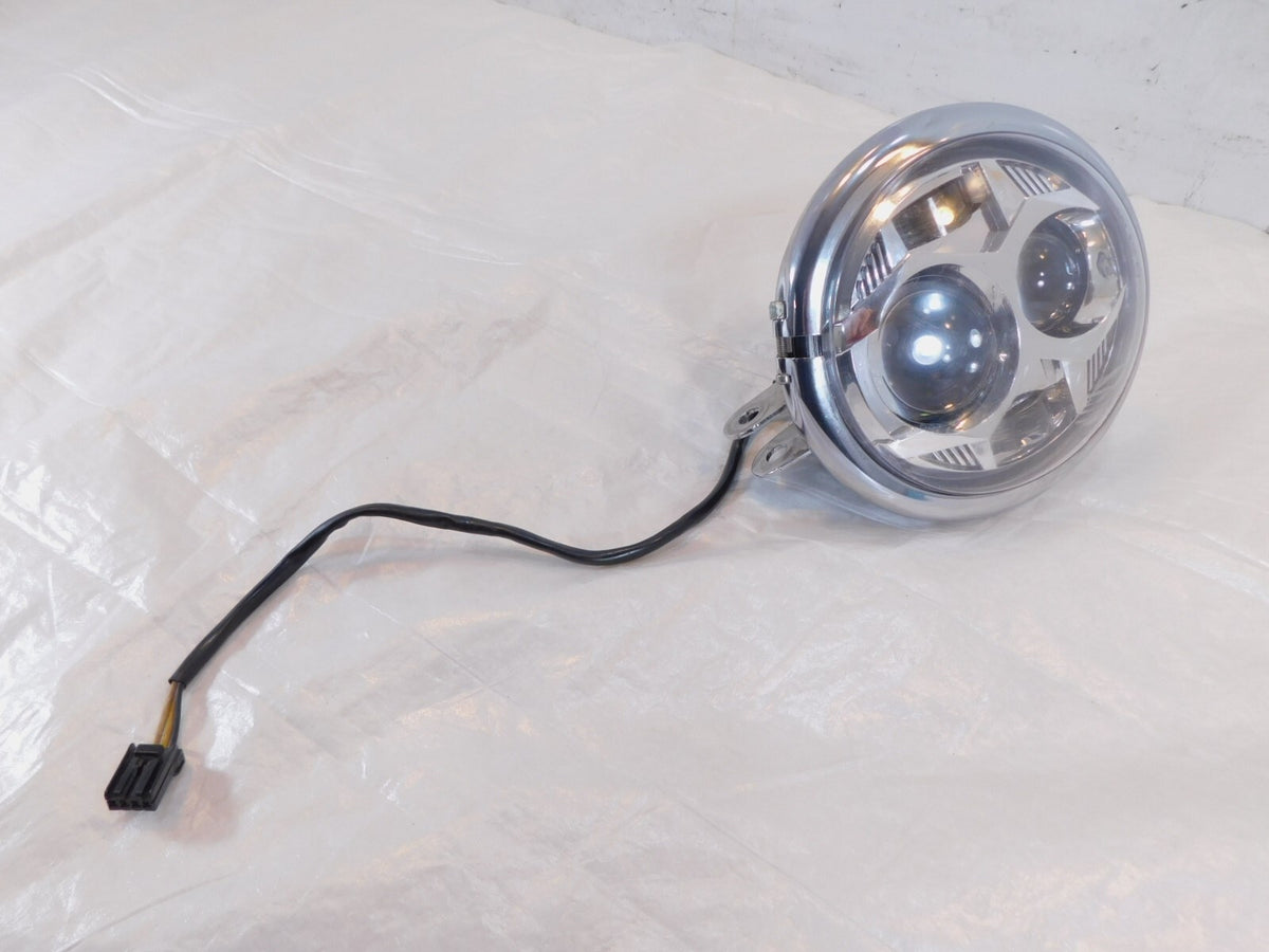 Harley Dyna V-Rod VRSCD Night Rod Black LED Headlamp Headlight Bucket Housing - C3 Cycle