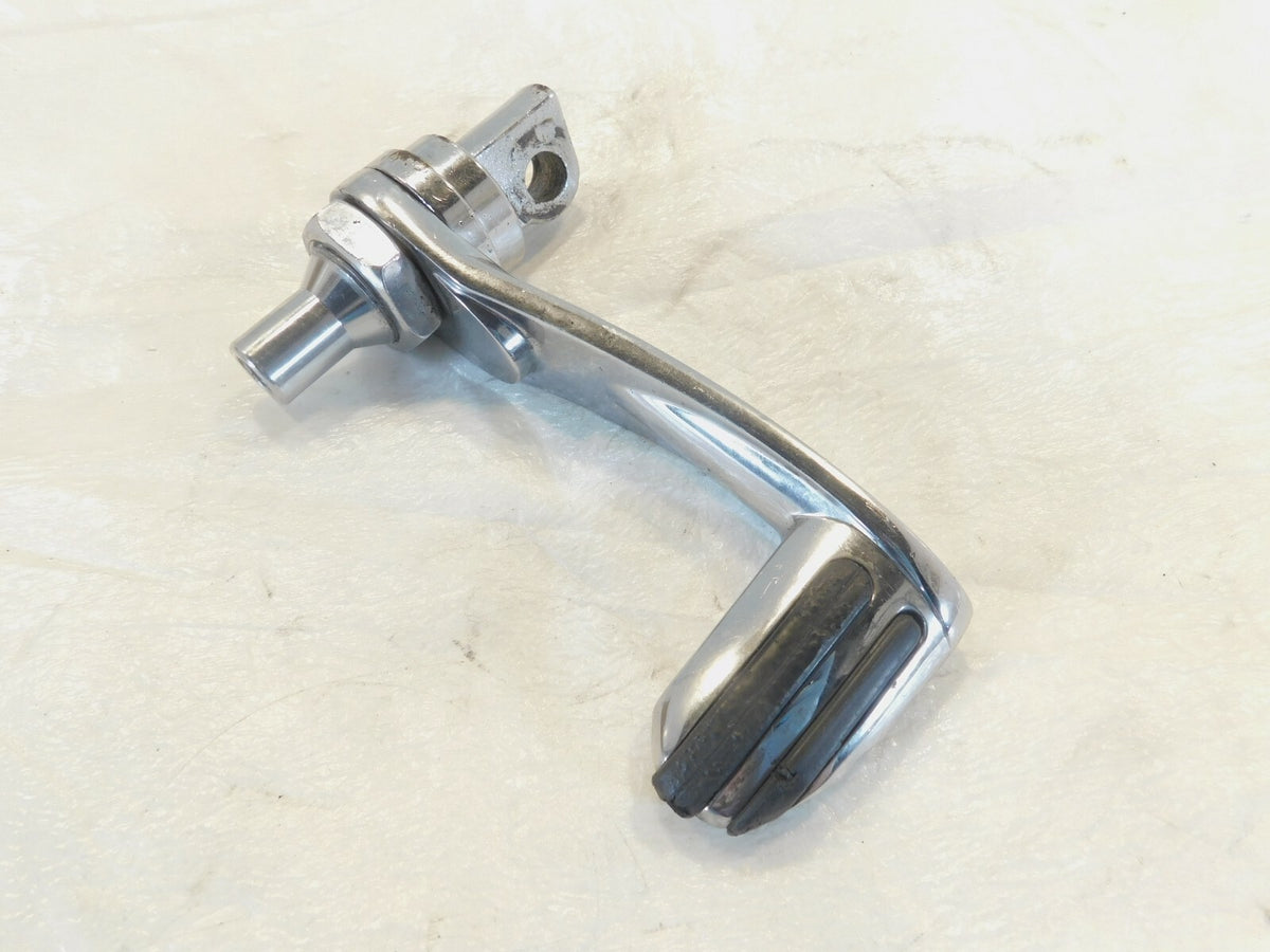 Right Harley Touring Dyna Sportster & Softail Chrome Heel Rest Footpeg Footrest - C3 Cycle