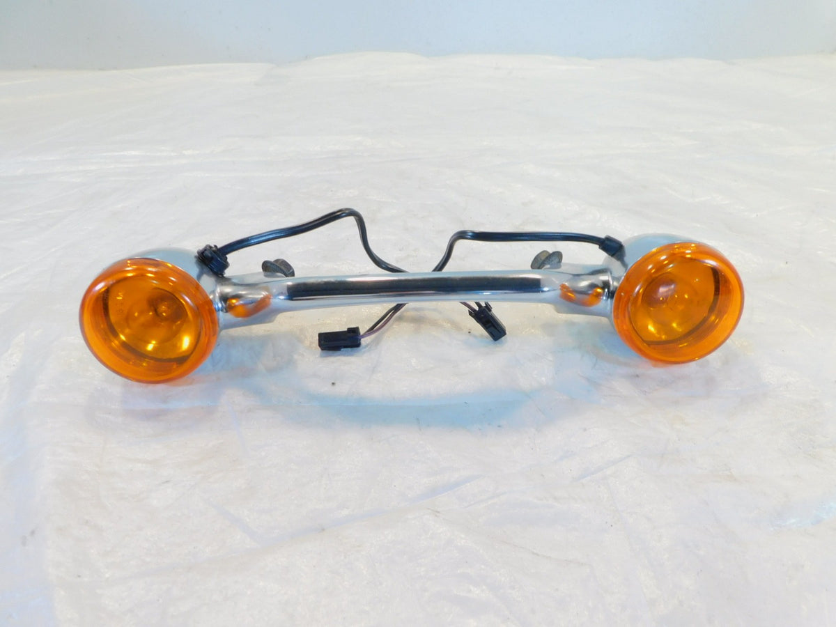 Harley Davidson Touring FLHX Street Glide Rear Fender Turn Signal Indicator Bar