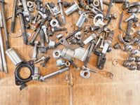 1992 Honda Nighthawk 750 CB750 Misc Nuts Bolts Brackets Hardware Parts Box Lot - C3 Cycle