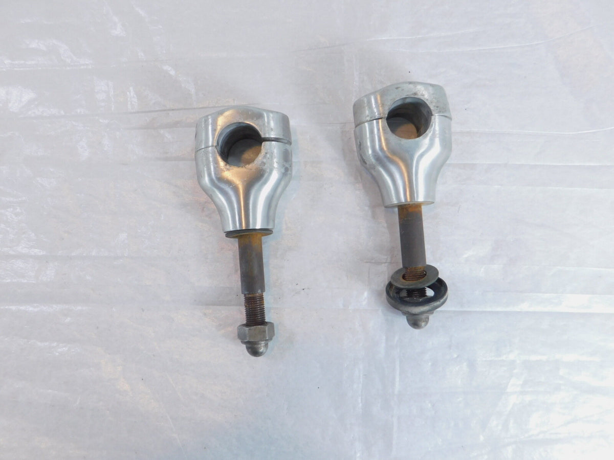 Yamaha Road Star Silverado V-Star 650 1100 Custom Handlebar Riser Mount Clamps - C3 Cycle