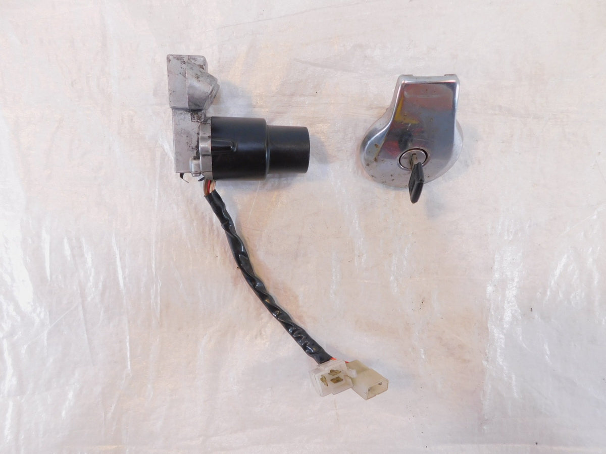 Yamaha XJ750 Maxim 750 Gas Petrol Fuel Cap & Ignition Switch Lock Set w/ Key - C3 Cycle