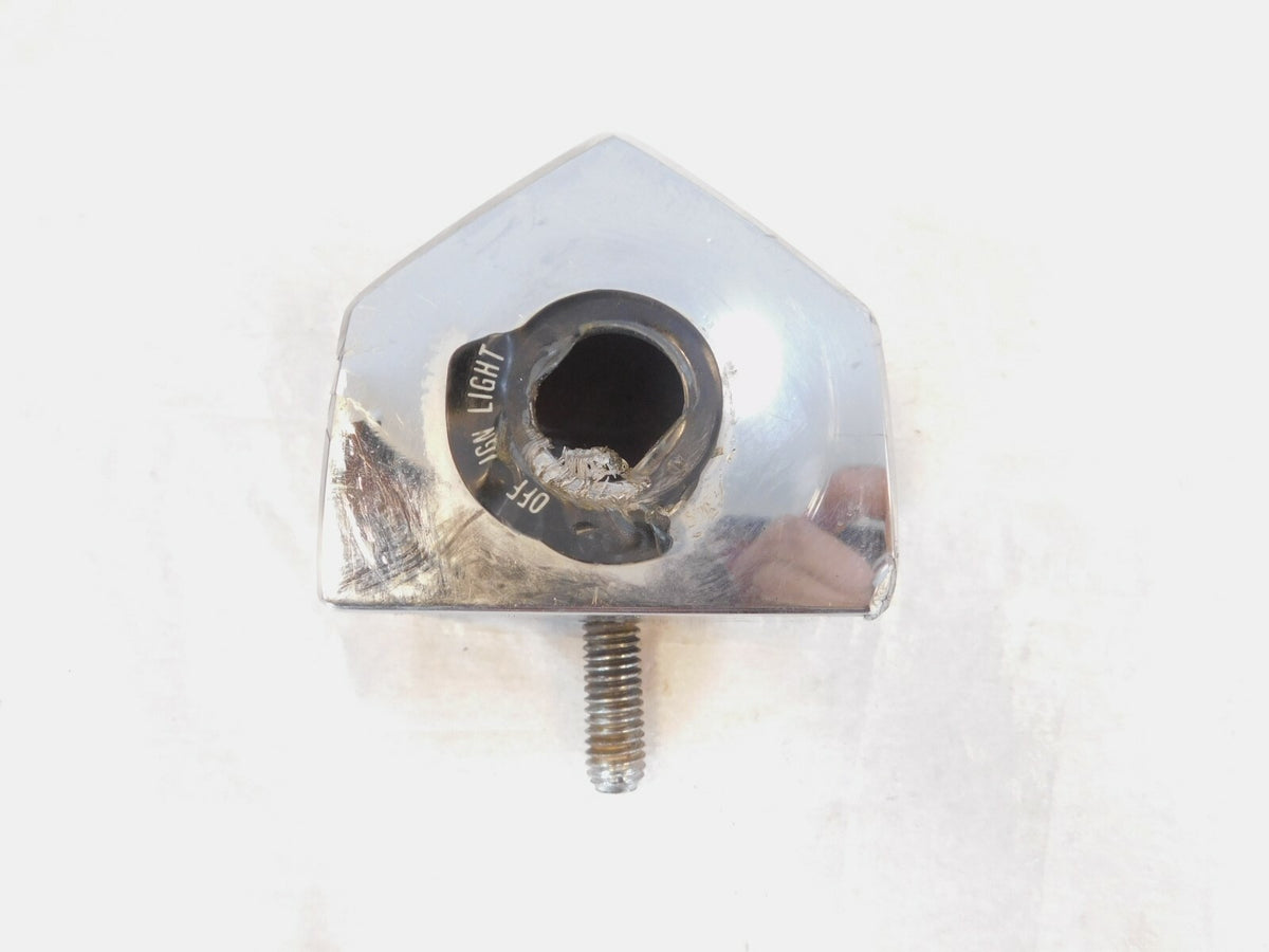 1992 & 1993 Harley Davidson Sportster XLH 883 1200 Chrome Ignition Switch Cover - C3 Cycle