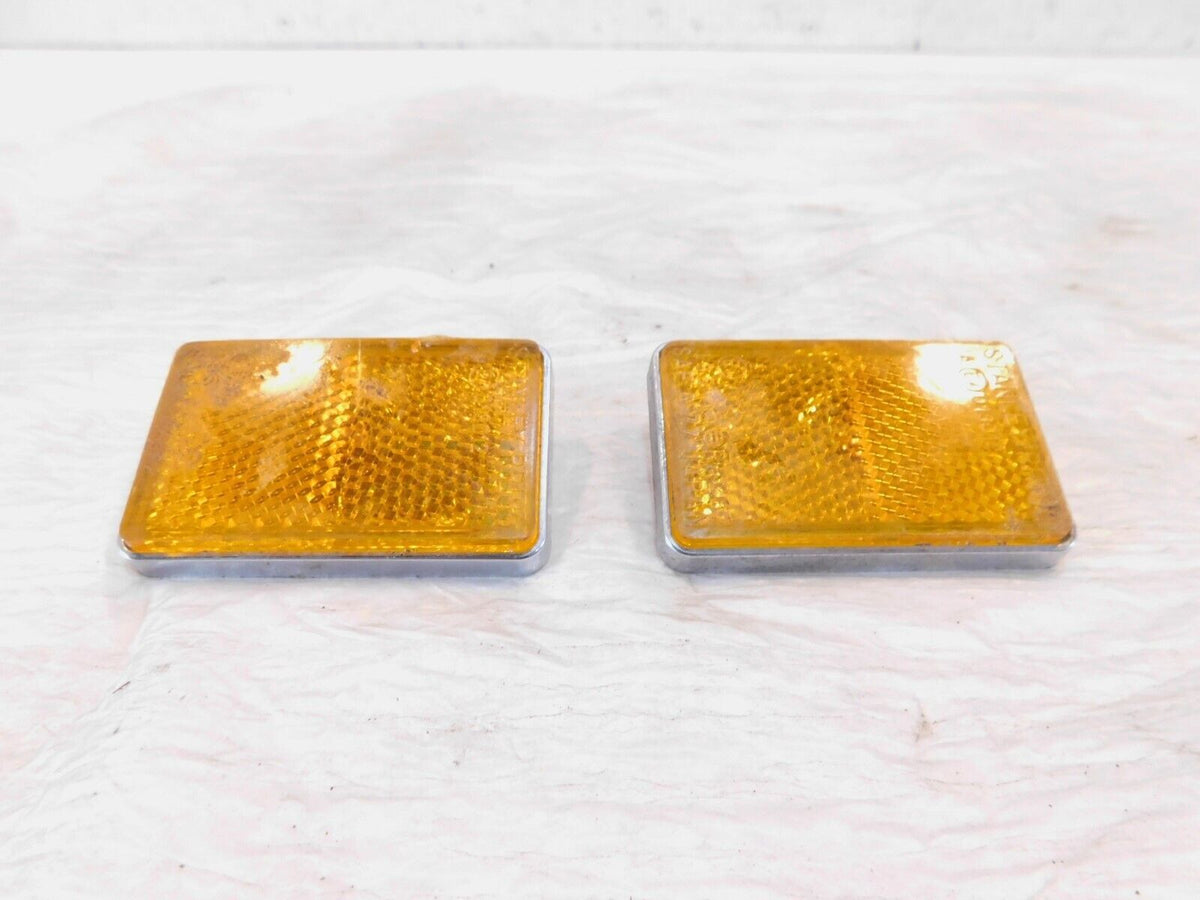 Kawasaki Vulcan 1500 1600 2000 VN2000 LTD Front Wheel Fender Reflectors & Mounts - C3 Cycle