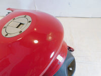 97-00 BMW F650 Funduro F650ST Gas Petrol Fuel Tank Reservoir Cell & Red Cover - C3 Cycle