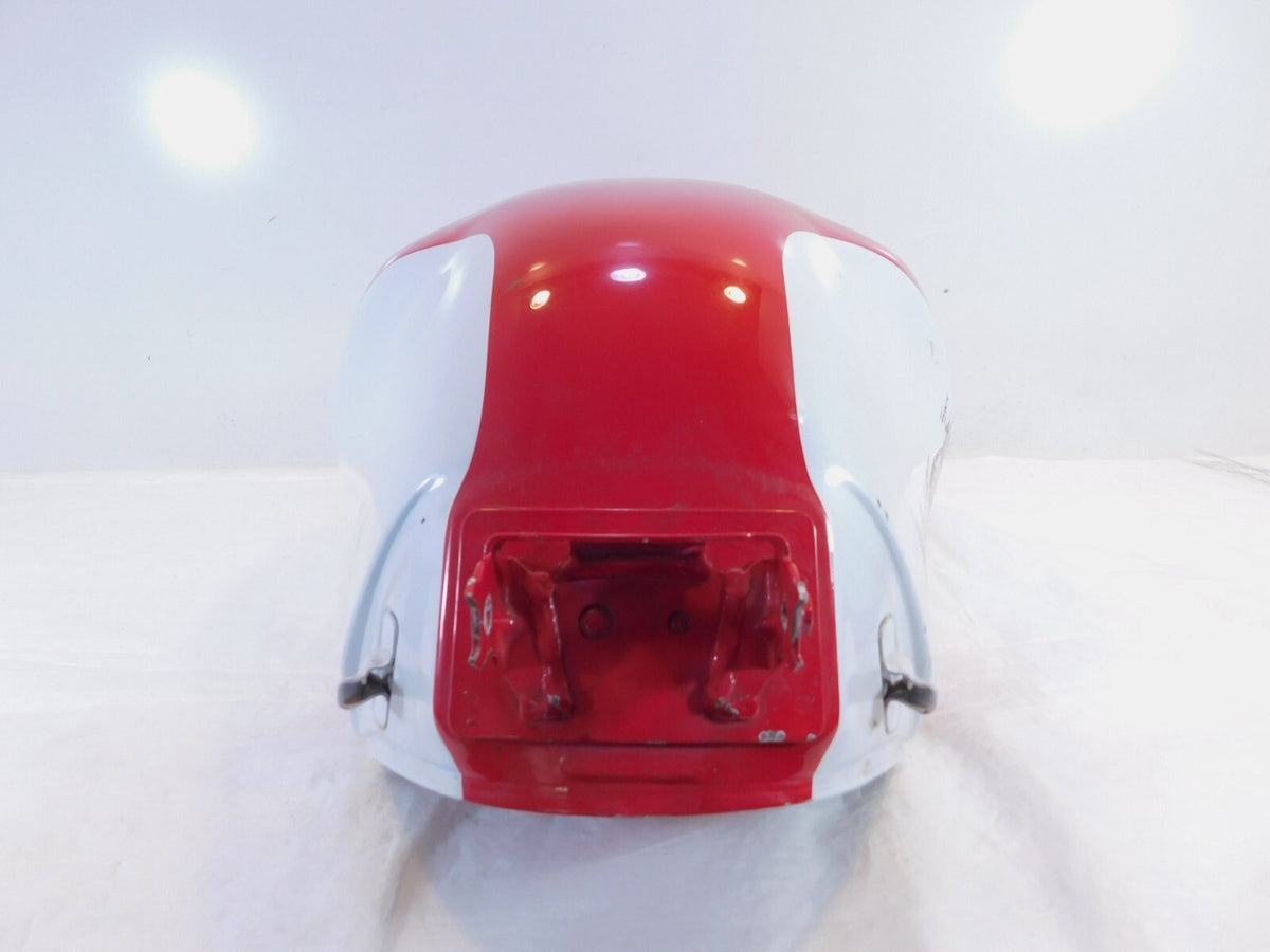 1999-2002 Yamaha YZFR6 YZF R6 Red White Gas Petrol Fuel Tank Reservoir - Dented - C3 Cycle