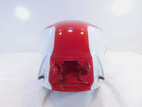 1999-2002 Yamaha YZFR6 YZF R6 Red White Gas Petrol Fuel Tank Reservoir - Dented - C3 Cycle