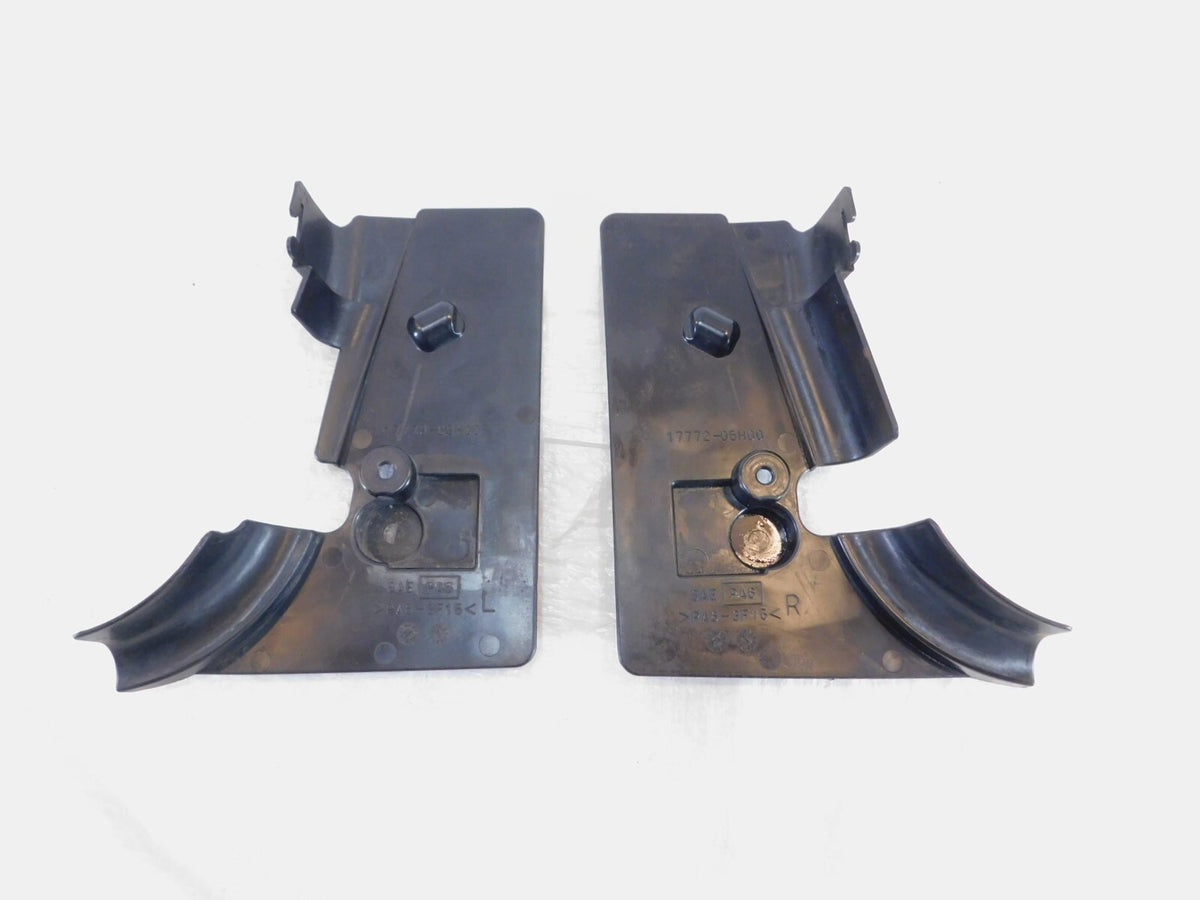 07-2016 & 2019 Suzuki Burgman AN400 Left Right Muffler Exhaust Heat Shield Cover - C3 Cycle