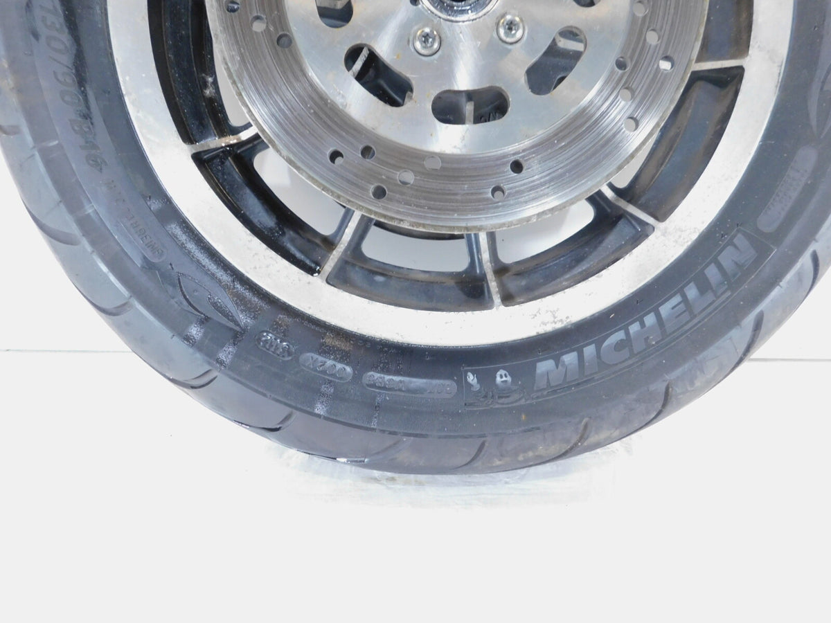 Harley Davidson EVO Touring Electra Glide Cast 10 Spoke Front Wheel Rim w/ Tire - C3 Cycle