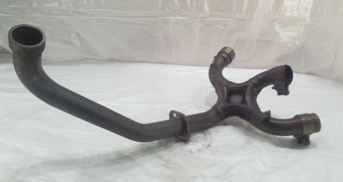 2002 02 Ducati Monster 900 I.E M900 Horizontal Exhaust Manifold Header Pipes - C3 Cycle