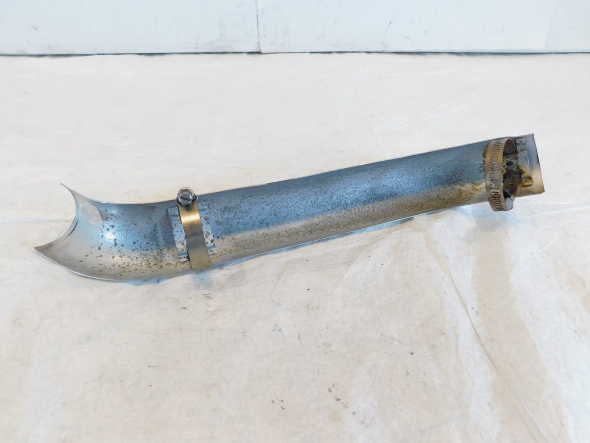 Harley Road King Street Electra Glide Rear Left Exhaust Header Pipe Cover Shield - C3 Cycle