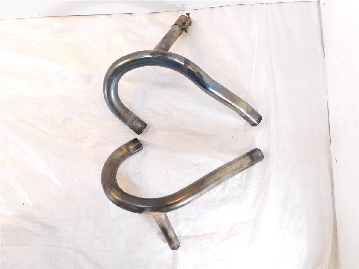 BMW Airhead R100 RS RT R100RS R100RT Left/Right Exhaust Muffler Header Pipes - C3 Cycle