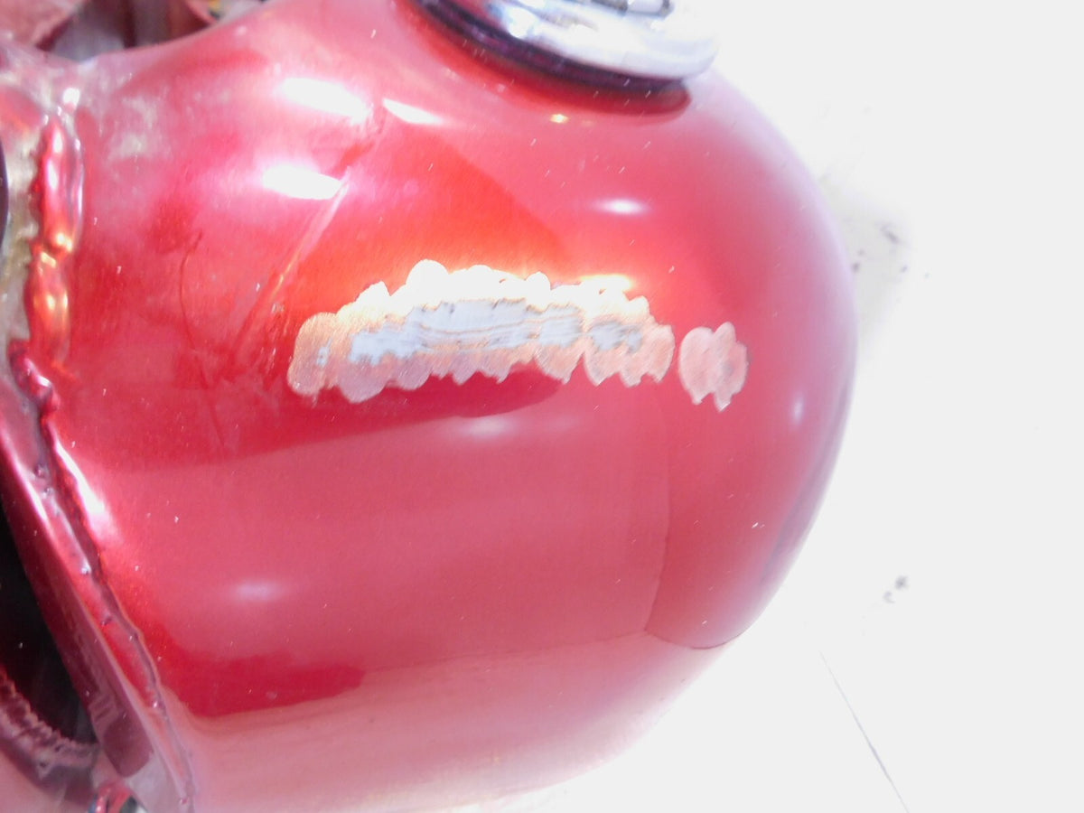 85-90 Harley Davidson Softail FXSTC Custom Left Right Red Fuel Gas Petrol Tanks