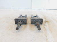1995-1998 Buell S2 S2T Thunderbolt Swingarm Rear Fork Rear Wheel Axle Adjusters - C3 Cycle