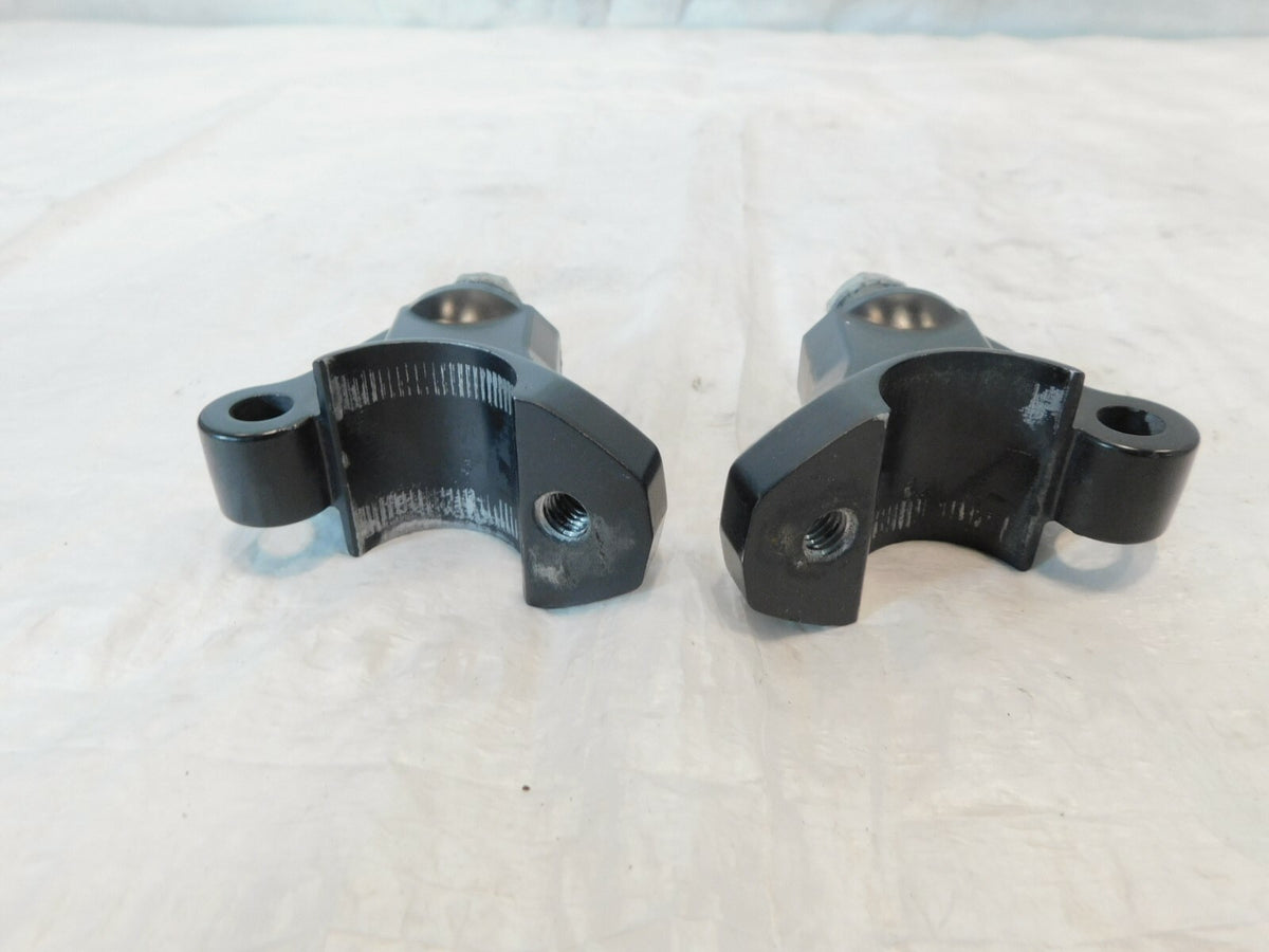 2010 2011 2012 2013 Kawasaki Z1000 ZR1000 Lower Handlebar Riser Clamp Mounts - C3 Cycle