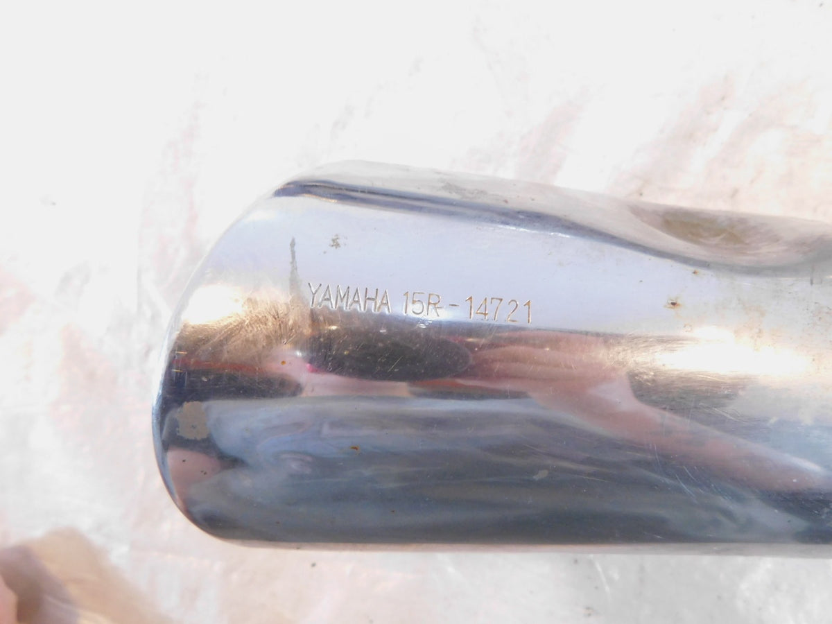 1982-1983 Yamaha XJ750 Maxim 750 Chrome Left/Right Exhaust Muffler System Pipes - C3 Cycle