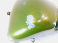 Harley Davidson Sportster 883 1000 1100 & 1200 Green Oil Reservoir Tank Bag - C3 Cycle
