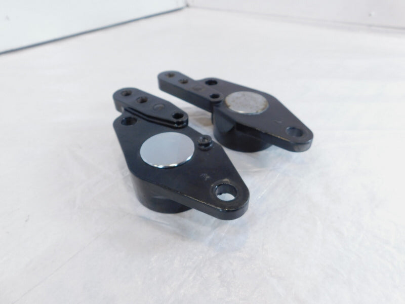 Harley Davidson Road King & Electra Glide Frame Swingarm Mount Brackets w/ Caps