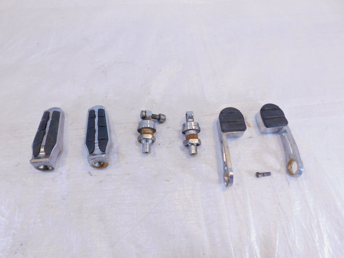 Harley Touring FXR Dyna Sportster & Softail Heel Rest Highway Footrest Footpegs - C3 Cycle
