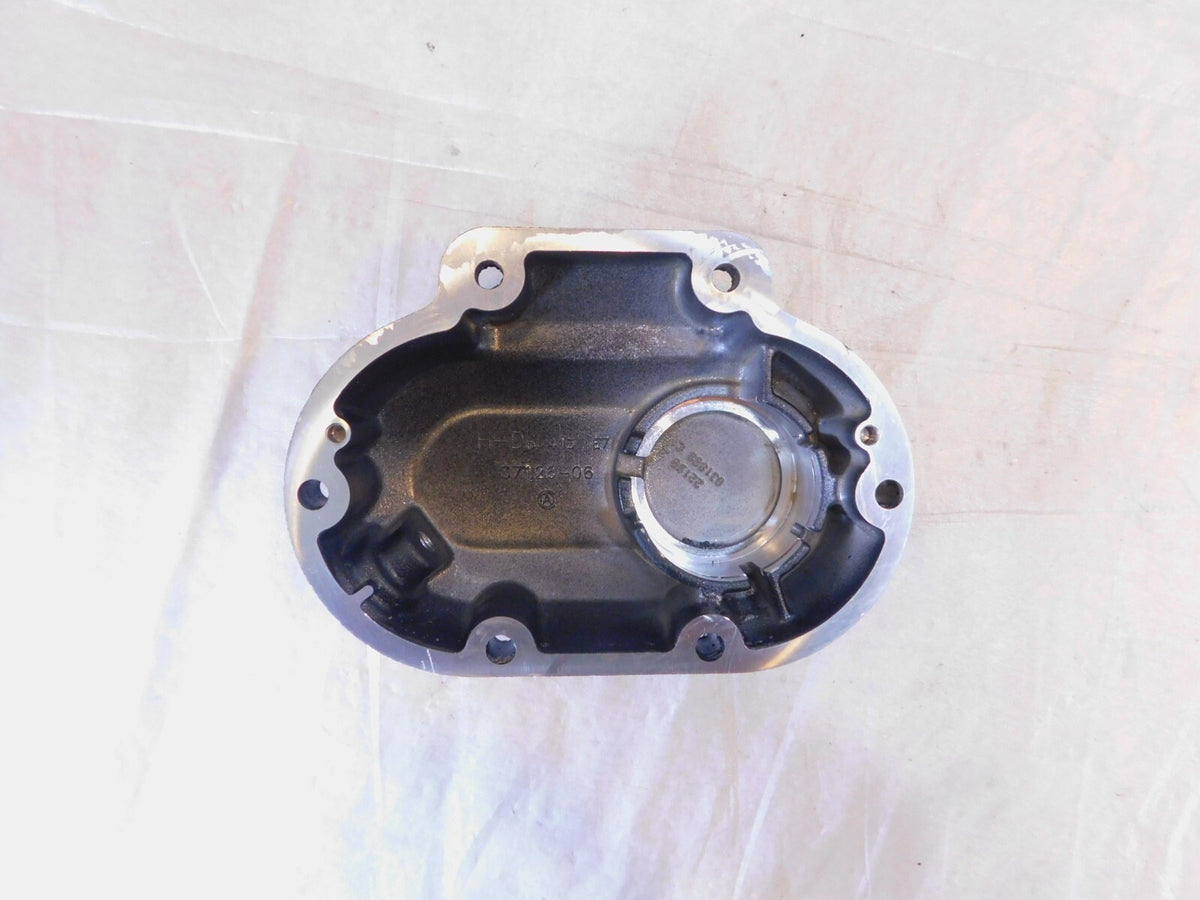 Harley Davidson Touring Dyna & Softail Twin Cam Black Transmission Side Cover - C3 Cycle