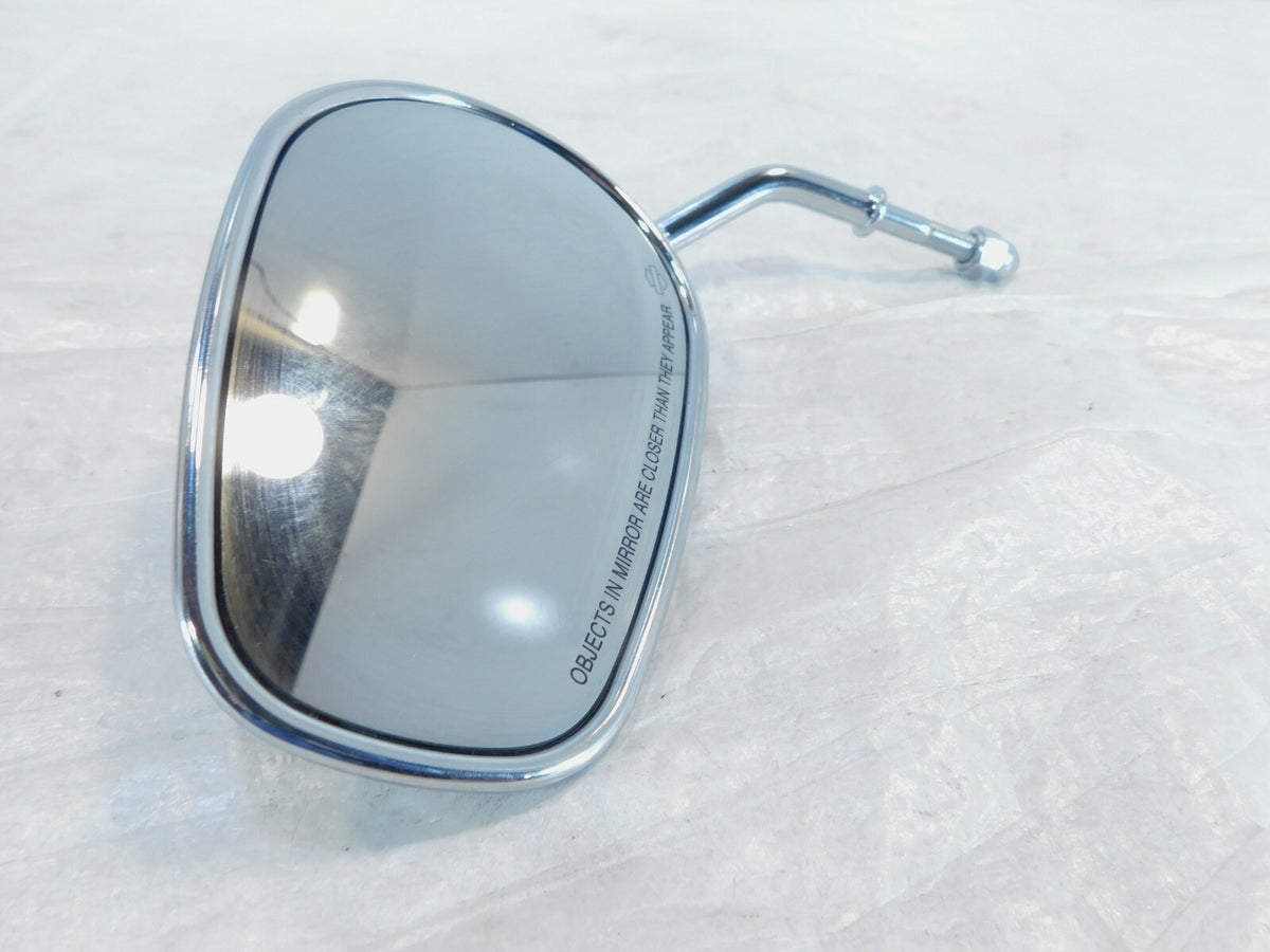 Harley Davidson FXR & Softail & Dyna & Sportster Left Chrome Rear View Mirror - C3 Cycle