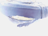 2004-09 Yamaha Road Star 1700 Warrior XV1700 XV17 Rear Passenger Seat Pad - Torn - C3 Cycle