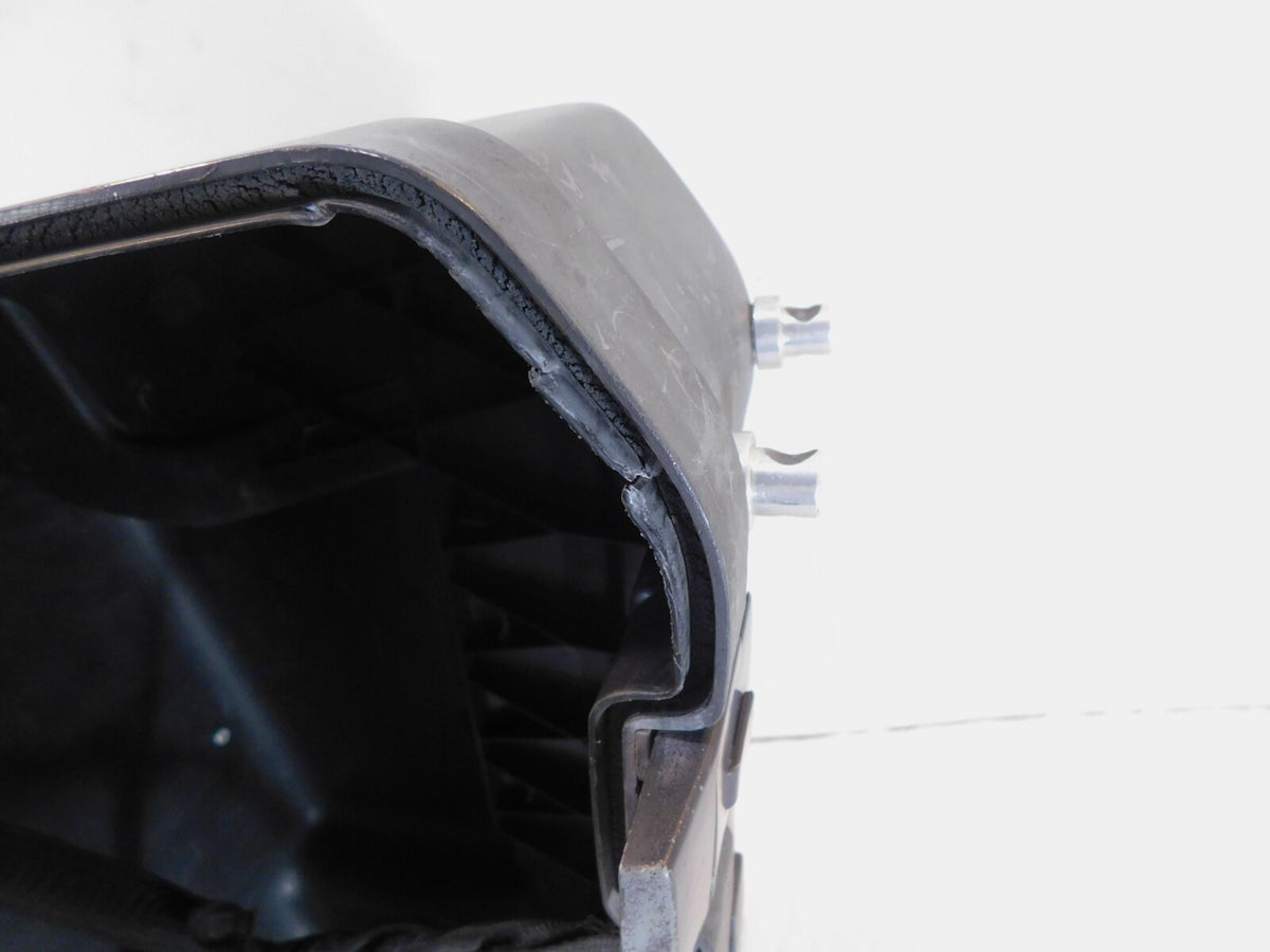 1984-1989 BMW K100RS Black Left Rear Integral Case Saddlebag Luggage Holder Box - C3 Cycle