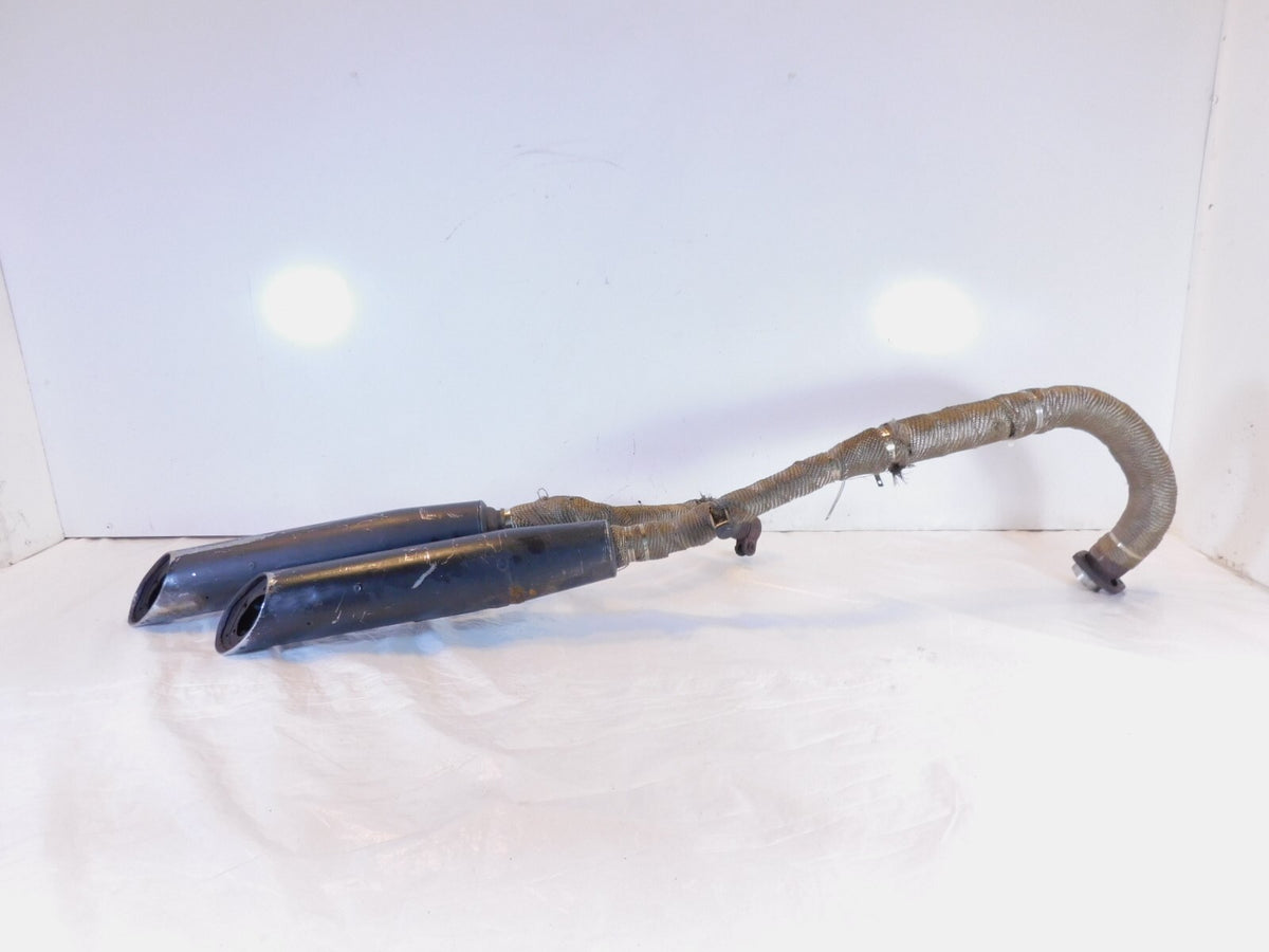 1994-2003 Honda VF750 VF750C Magna 750 Right Exhaust Header Pipes & Mufflers