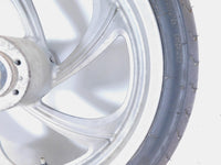 2008-2009 Victory Vision Touring Silver Cast Front Wheel Rim & Tire - Bent - C3 Cycle