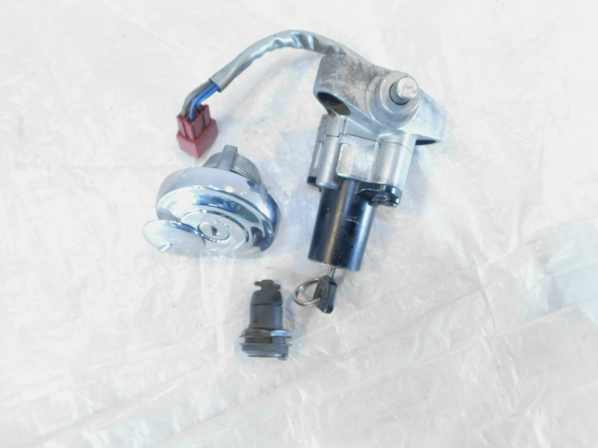 Yamaha V-Star 650 & 1100 Ignition Switch & Fuel Tank & Storage Lock Set w/ Key - C3 Cycle