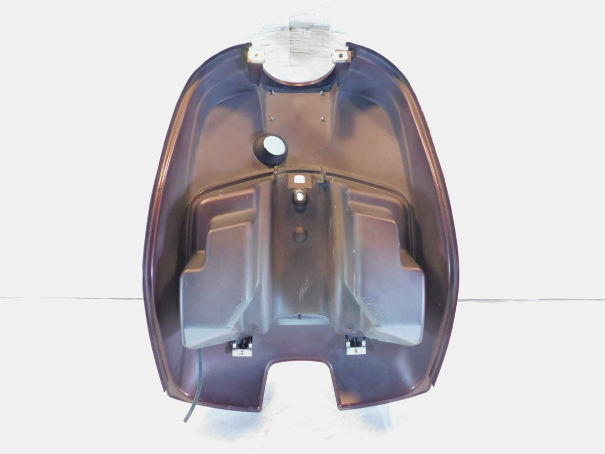 Piaggio Vespa LX LXV 50 125 150 Red Storage Fairing Glove Compartment Top Box - C3 Cycle