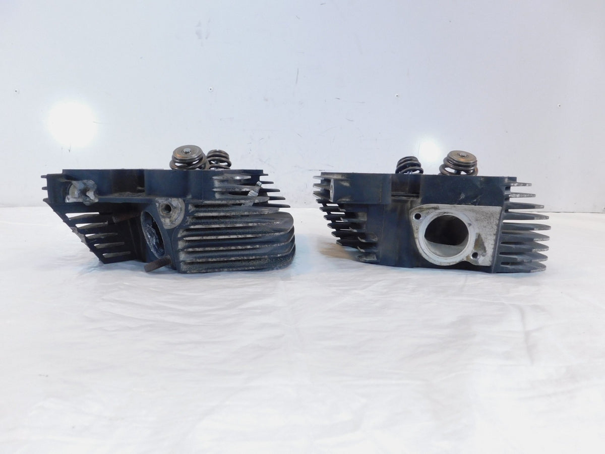 Harley Davidson Road King Street & Electra Glide Black Cylinder Heads -DAMAGE - C3 Cycle
