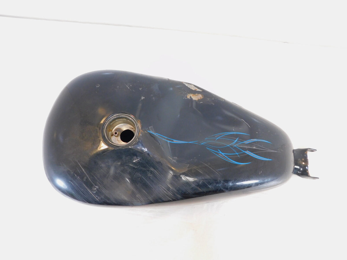 *Dented* Harley Davidson Sportster 883 1200 Black Fuel Gas Petrol Tank Reservoir - C3 Cycle