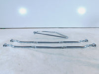 2002 & 2003 Indian Gilroy Scout & Spirit Chrome Saddlebag Guard Mount Brackets - C3 Cycle