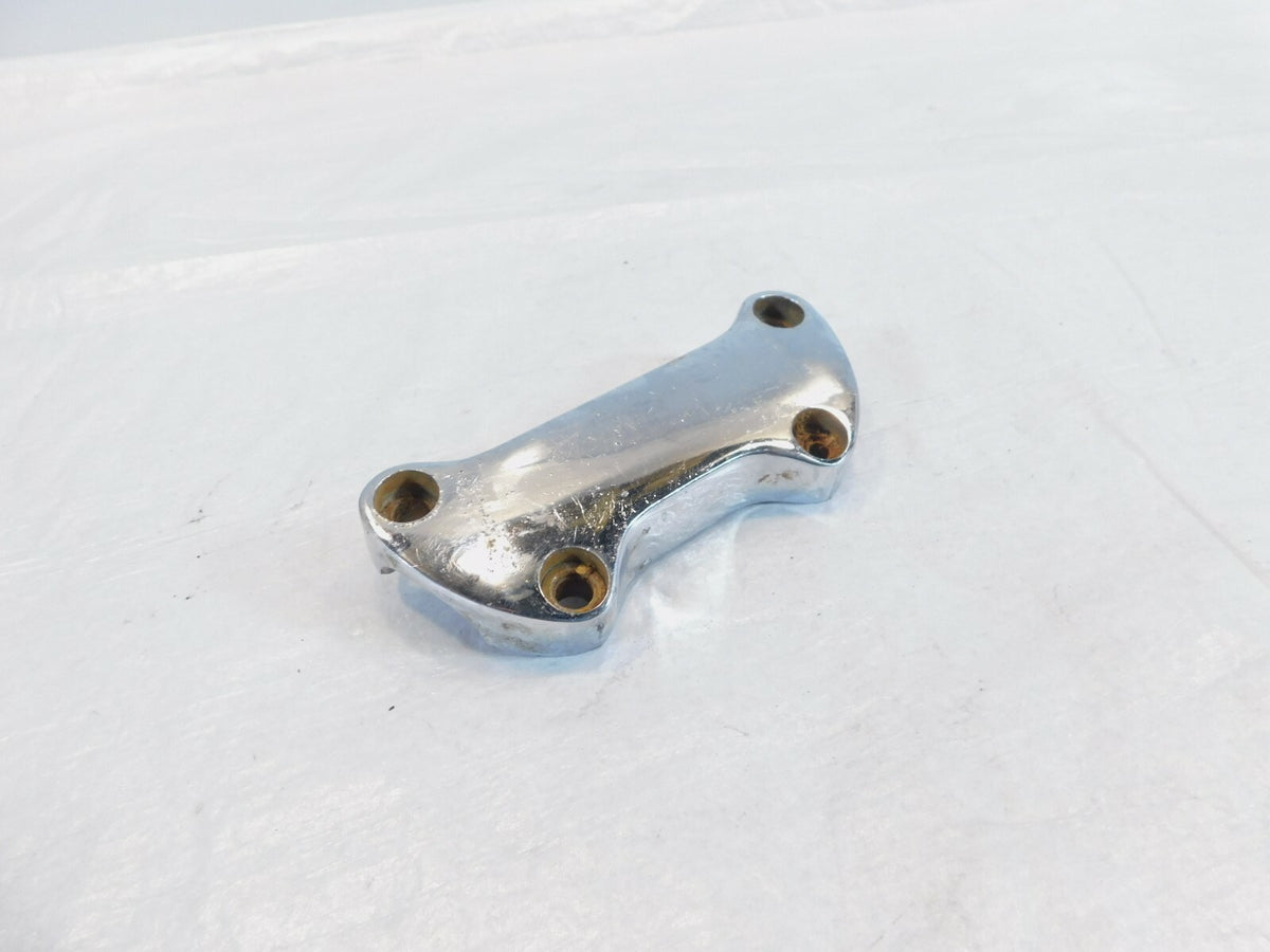 Harley Davidson Sportster 883 & 1200 Chrome Handlebar Riser Mount Bracket Clamp - C3 Cycle