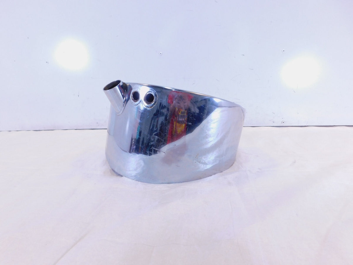 Harley Davidson Softail Heritage Classic Springer Chrome Oil Tank Bag Reservoir - C3 Cycle