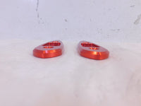 2015-2018 Yamaha YZFR3 Red Left/Right Side Rear Side View Mirror Mount Plates - C3 Cycle