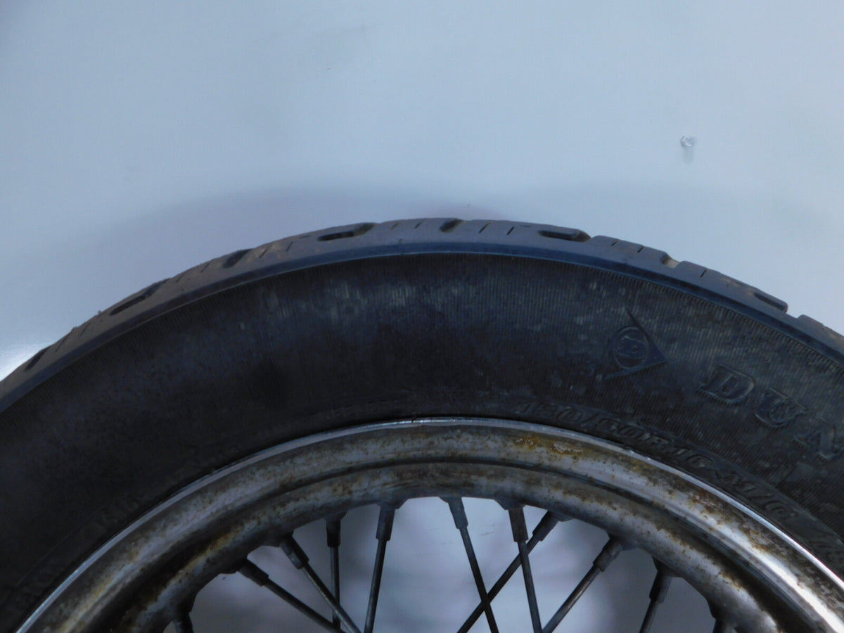 Harley Davidson Dyna Softail & Sportster 883 & 1200 Laced Rear Wheel Rim w/ Tire - C3 Cycle