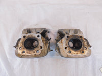 Harley Davidson Sportster 883 Hugger & Custom Silver Cylinder Heads w/ Valves - C3 Cycle
