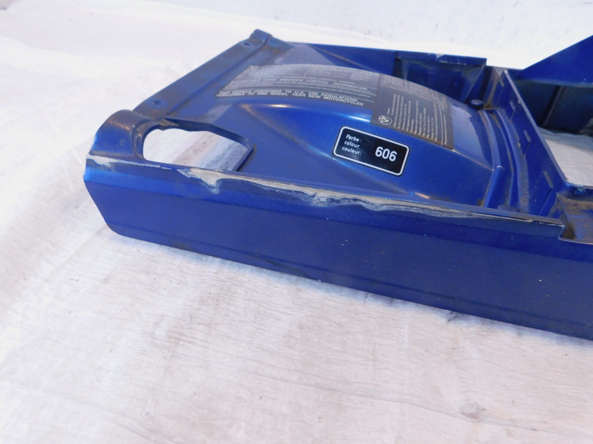 1984-1985 BMW K100 K100RT K100RS Alaska Blue Rear Wheel Seat Upper Tail Section - C3 Cycle