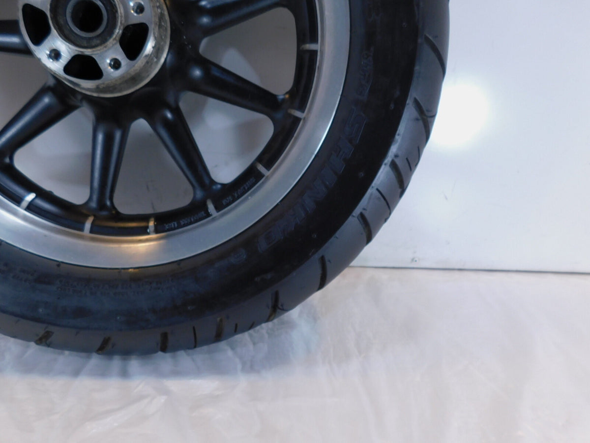 Harley Davidson Touring Road Street & Electra Glide Black Rear Wheel Rim & Tire - C3 Cycle