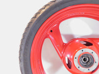 1993-1994 Yamaha FZR600R FZR600 FZR 600 Red Cast Front Wheel Rim & Hub w/ Tire - C3 Cycle