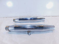 Harley Davidson Sportster 883 & 1200 Chrome Exhaust Header Pipe Mufflers - C3 Cycle