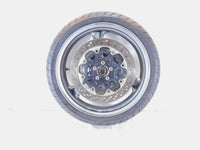 1990-1992 Kawasaki Ninja ZX-11 ZX1100 Gray Front Wheel Hub Rim & Brake Rotors - C3 Cycle